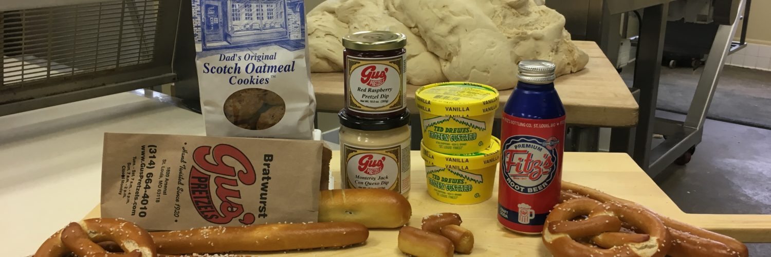 Gus Pretzels Hand Twisted Since 1920